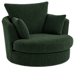 Jumbo Cord Swivel Chairs