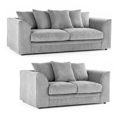 Jumbo Cord (Scatter Back) (3+2) Seater Sofa