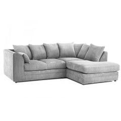 Jumbo Cord (Scatter Back) 4 Seater Corner Sofa