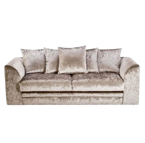 Crushed Velvet 3 Seater Sofa