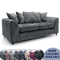 Chenille 3 Seater Sofa