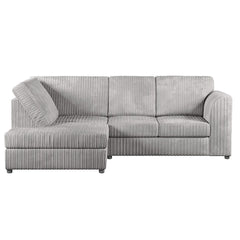 Jumbo Cord (High Back) 4 Seater Corner Sofa