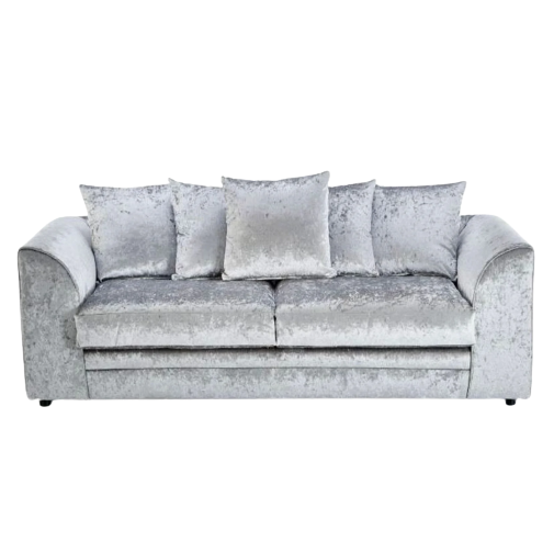 Crushed Velvet 3 Seater Sofa