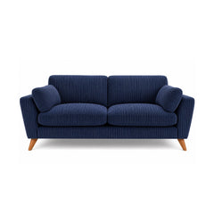 Sofa Selection Harlow High Back 3 Seater - Blue