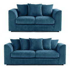 Jumbo Cord (Scatter Back) (3+2) Seater Sofa