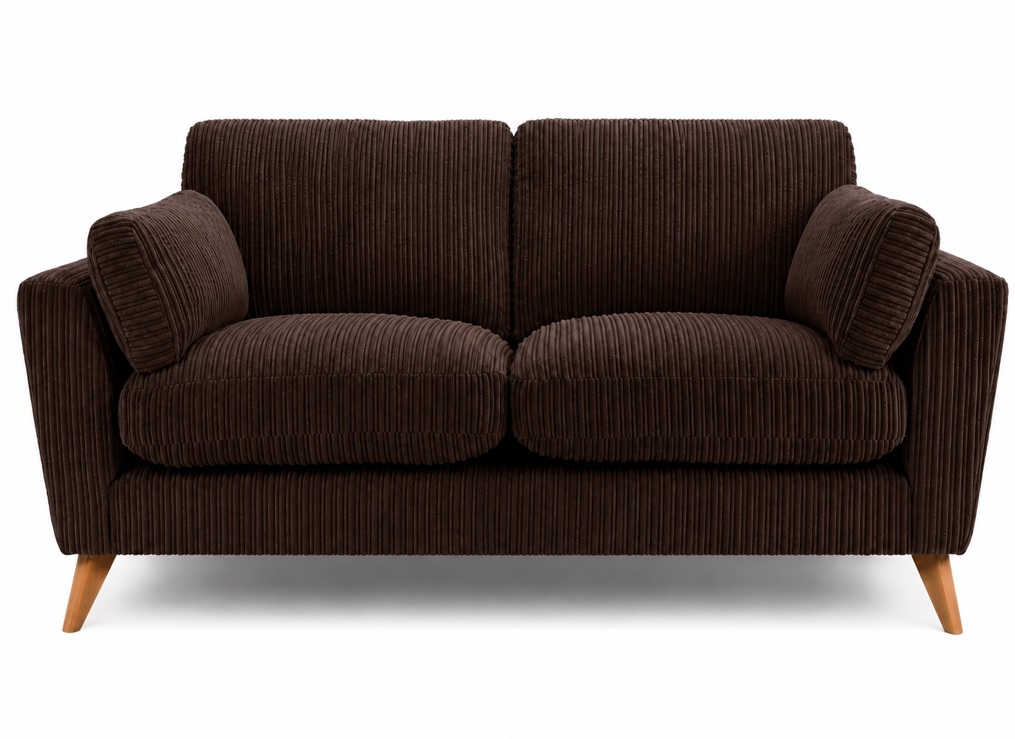 Sofa Selection Harlow High Back 2 Seater - Brown