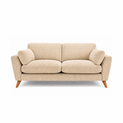 Sofa Selection Harlow High Back 3 Seater - Cream