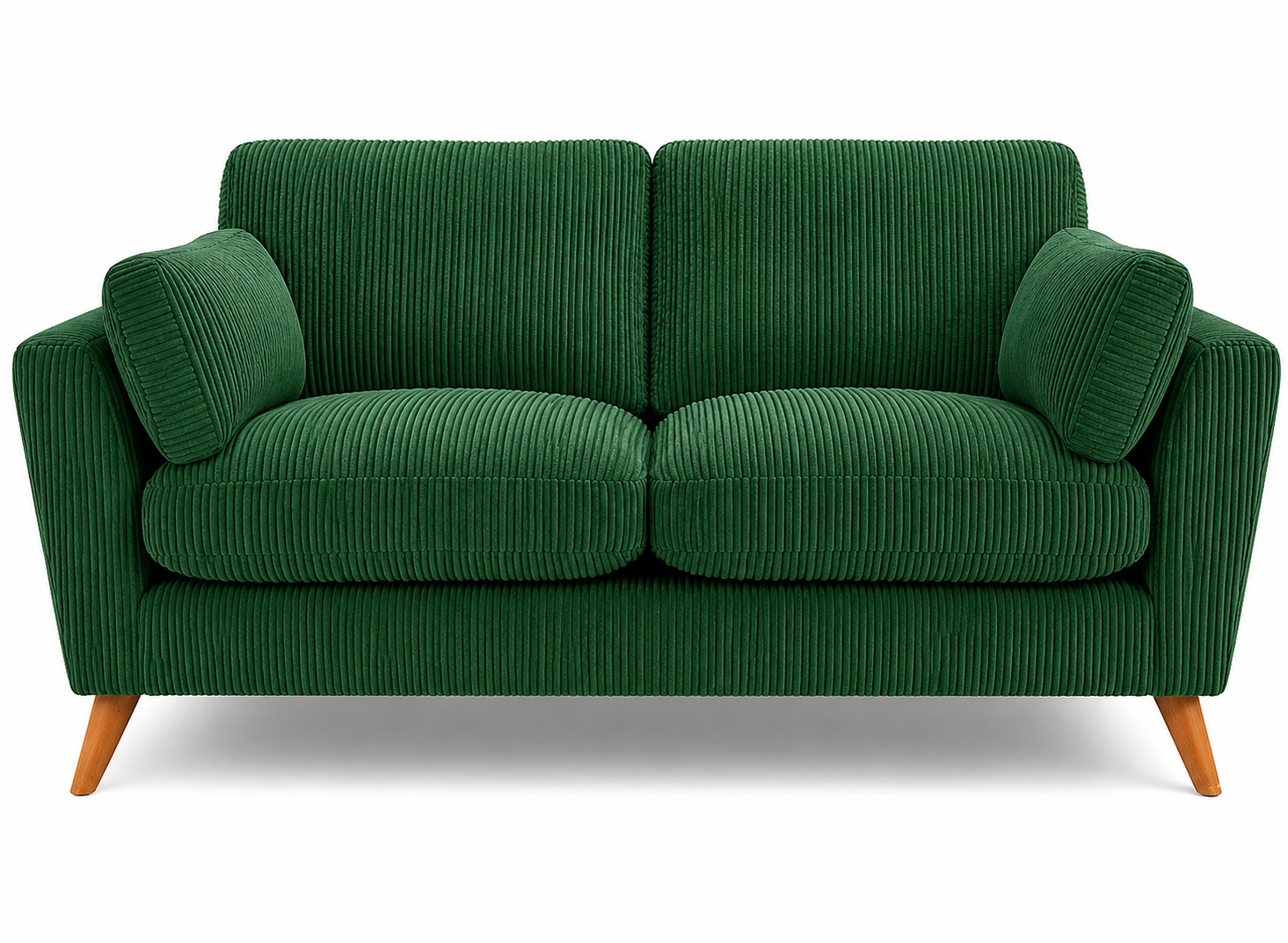Sofa Selection Harlow High Back 2 Seater - Green