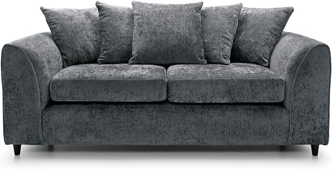 Chenille 3 Seater Sofa