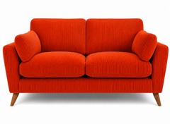 Sofa Selection Harlow High Back 2 Seater - Orange