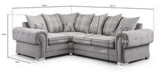 Verona (Scatter Back) 4 Seater Corner Sofa